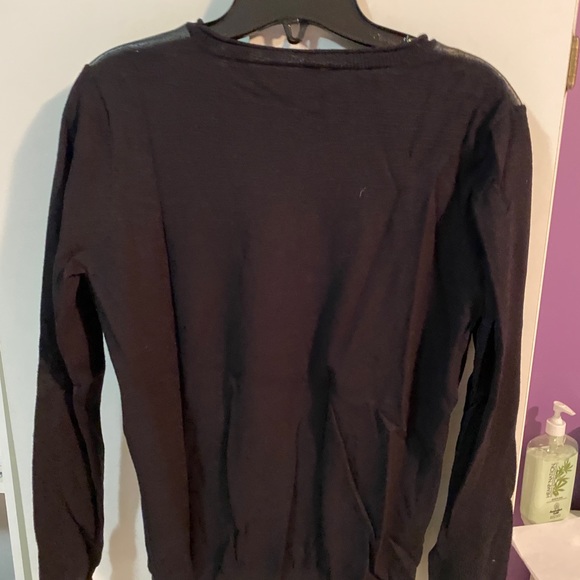 Vero Moda Sweater with Faux Leather - Picture 2 of 2